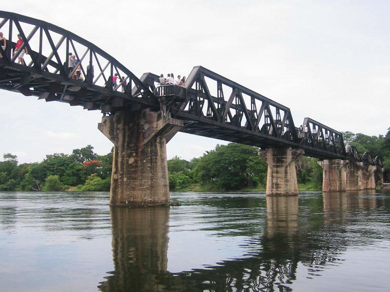 Bridge over river Kwai (Kanchanaburi).JPG