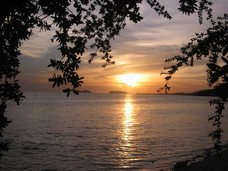 Sunset on Ko-Phangan 1.JPG